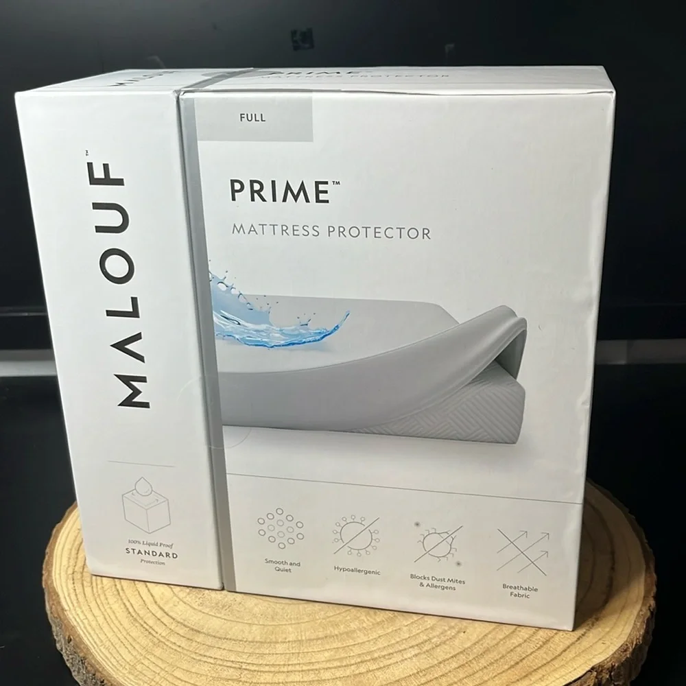 Full size mattress protector NEW Prime Malouf rest easy breathable & waterproof - Picture 1 of 4